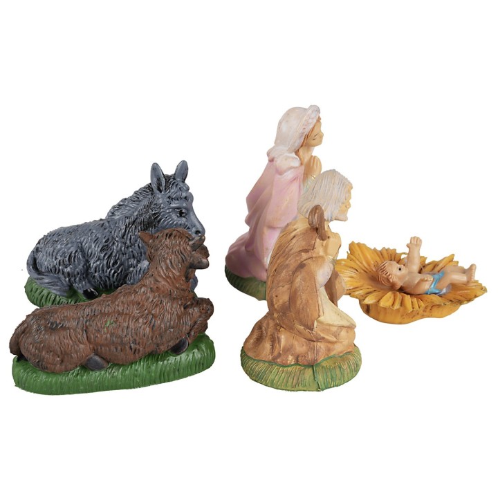 Natividad 5 figuras serie 8 cm