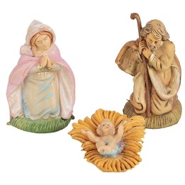 Nativity 3 pieces series 8 cm