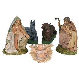 Nativity 5 figures 10 cm series