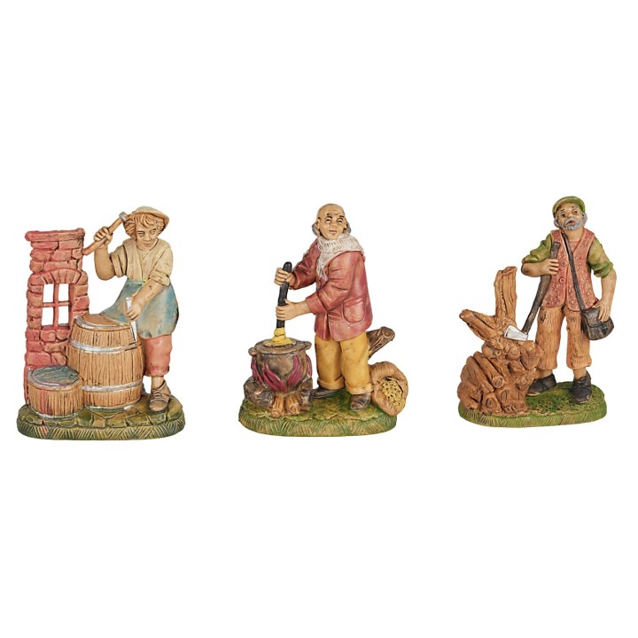 Juego de 6 artesanos serie 10 cm lujo