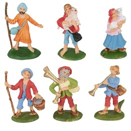 Set 6 statuine 6 cm