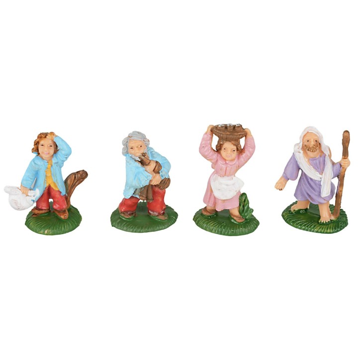 Set of 12 shepherds, 3.5 cm
