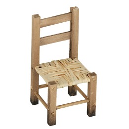 Silla de paja cm 4x4x3x6,5 h
