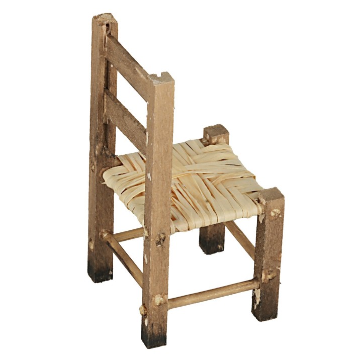 Silla de paja cm 4x4x3x6,5 h