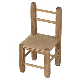 Sedia in legno cm 2,6x2,6x5,6 h