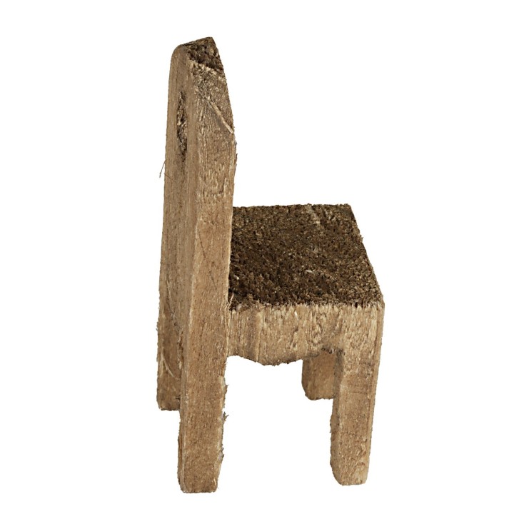Sedia in legno cm 2,5x2,5x5,7 h
