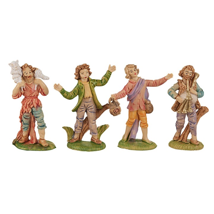 Set 12 statue 8 cm per presepe