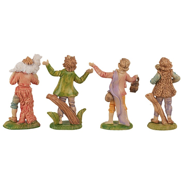 Set 12 statue 8 cm per presepe