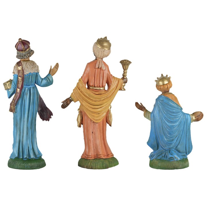 Set tres Reyes Magos serie 30 cm