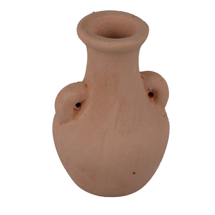 Anfora con manici in terracotta cm 7 h