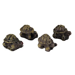 Set of 4 turtles, 1.5 cm