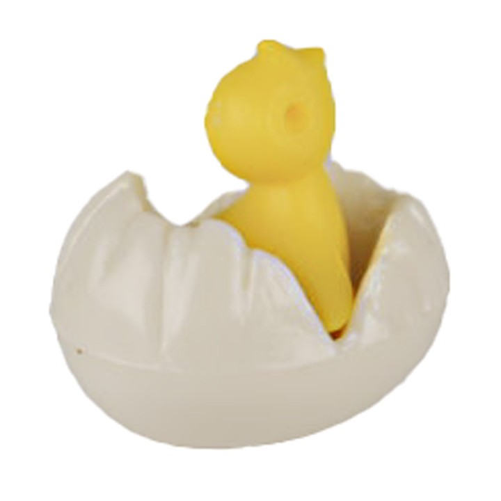 Chick in an eggshell cm 3x2 h