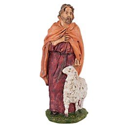 Pastore con pecora 13 cm