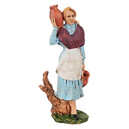 Mujer con ánforas 13 cm