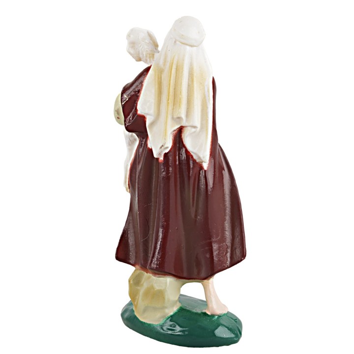 Set of three shepherds statues 9 cm