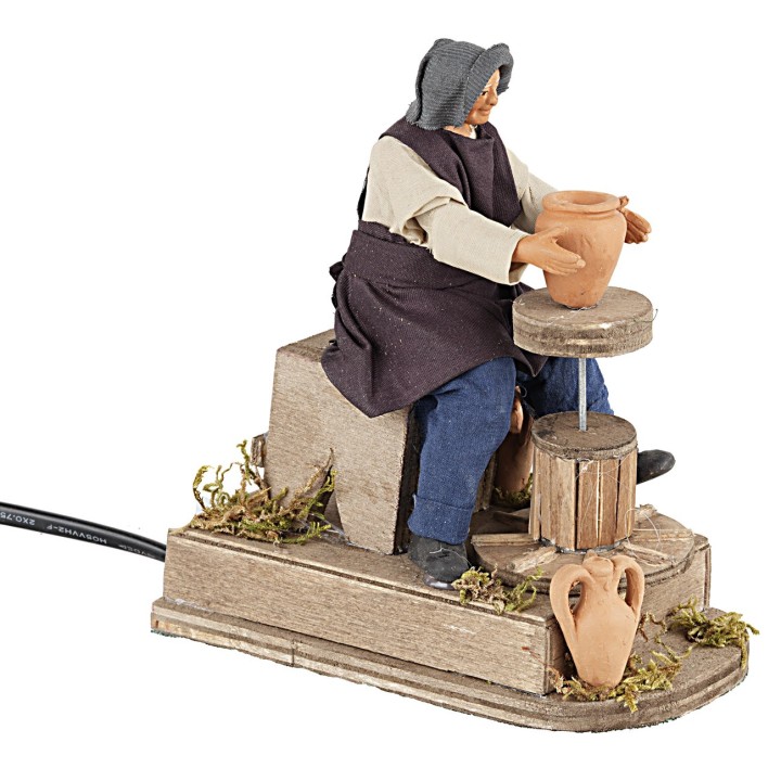 Alfarero serie 12 cm en movimiento