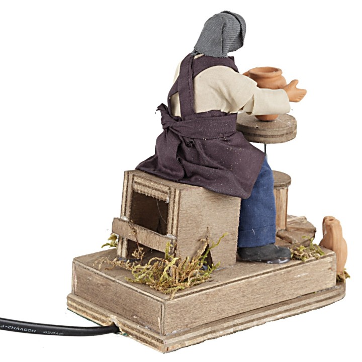 Alfarero serie 12 cm en movimiento