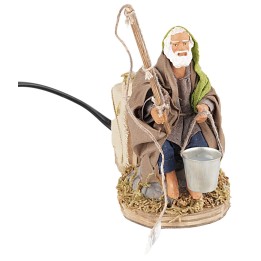 Pescador 10 cm en movimiento