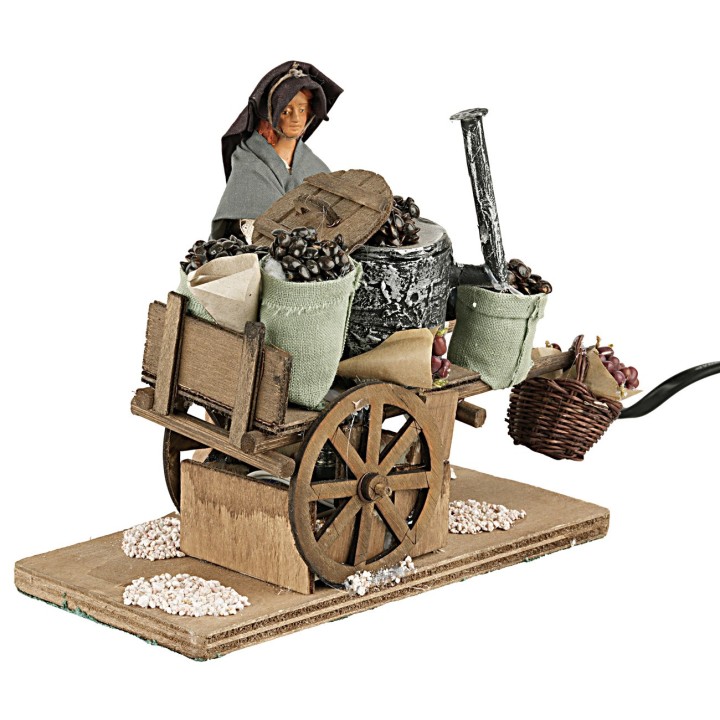 12 cm Moving Chestnut Roaster