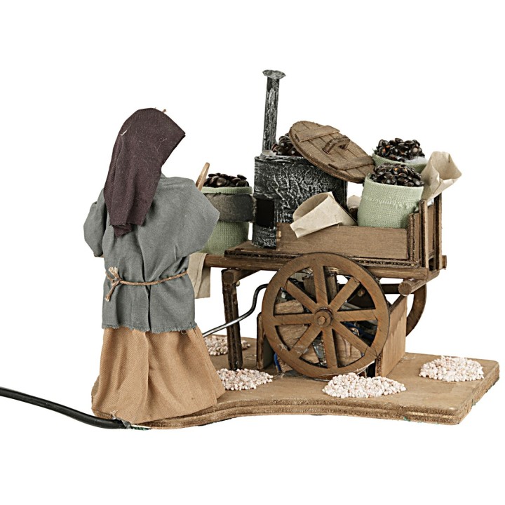 12 cm Moving Chestnut Roaster