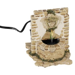 Fuente con cabeza de gárgola funcionando cm 10x12x12 h