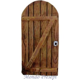 Porta in resina effetto legno cm 5,3x10,5 h.
