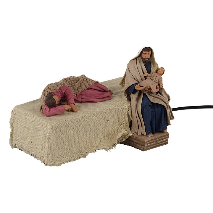 Natividad durmiente 12 cm en movimiento