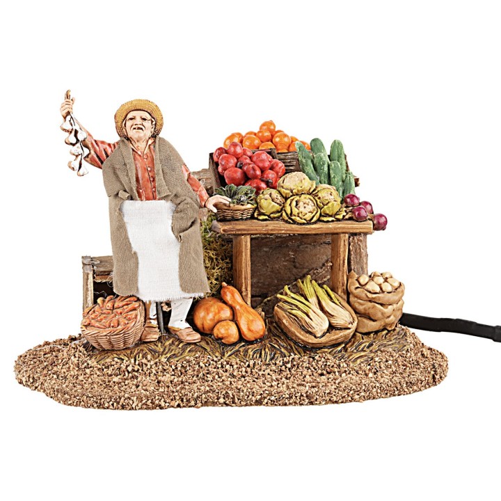 Moving Fruit Vendor 10 cm