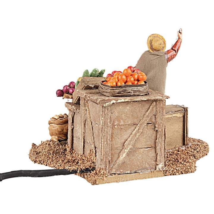 Moving Fruit Vendor 10 cm