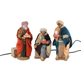 Set of three moving Magi Kings 30 cm