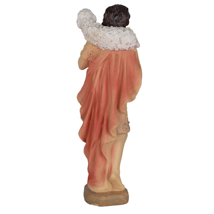 Set 11 soggetti Natività, Magi, angelo e pastore 40 cm in resina
