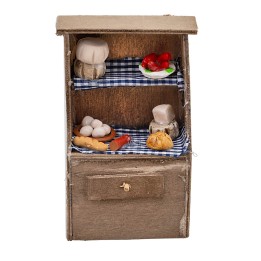 Credenza con cibo cm 7,5x4,5x13 h