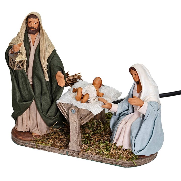 Natividad 15 cm en movimiento