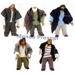 Hombre de pie para movimientos de 12 cm con brazo arriba-abajo