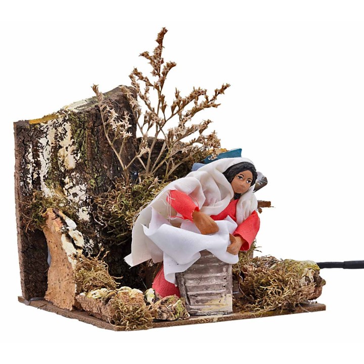 15 cm Moving Washerwoman