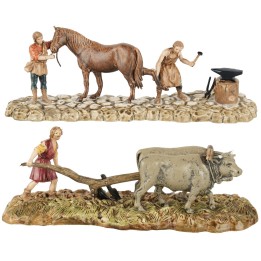 Set group plow and farrier Landi Moranduzzo 6 cm