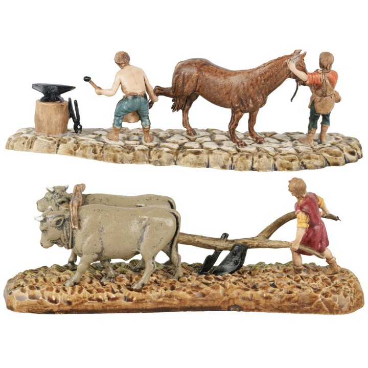 Set group plow and farrier Landi Moranduzzo 6 cm