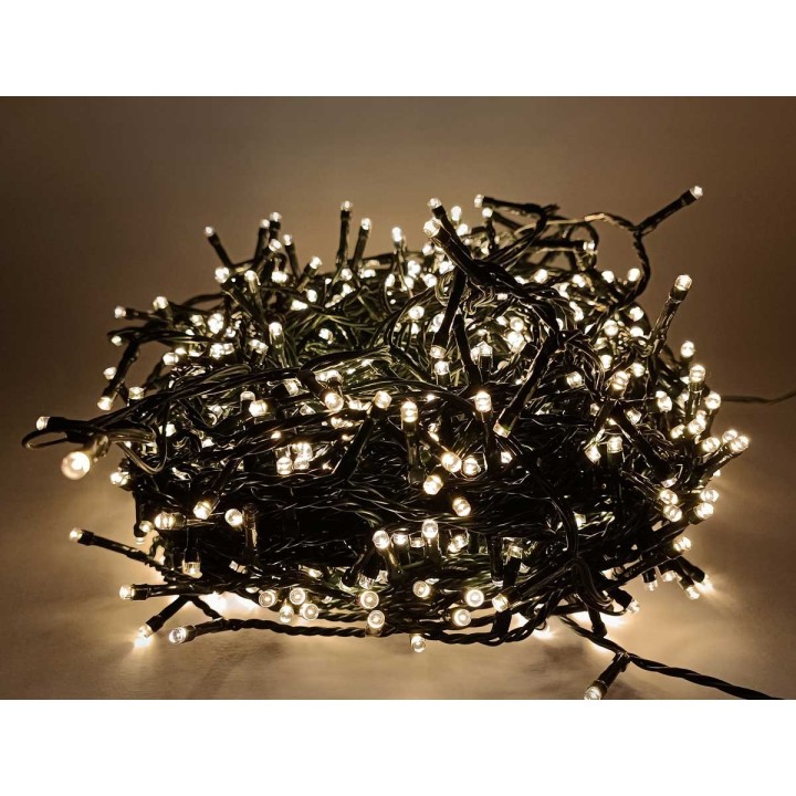 Miniluci 400 led uso exterior blanco cálido