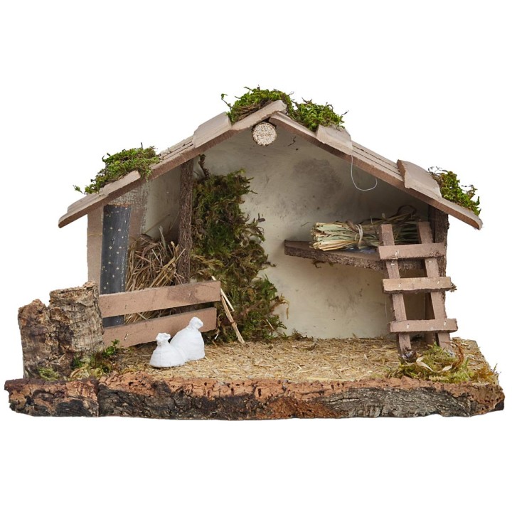 Capanna per presepe cm 39x22,5x23 h