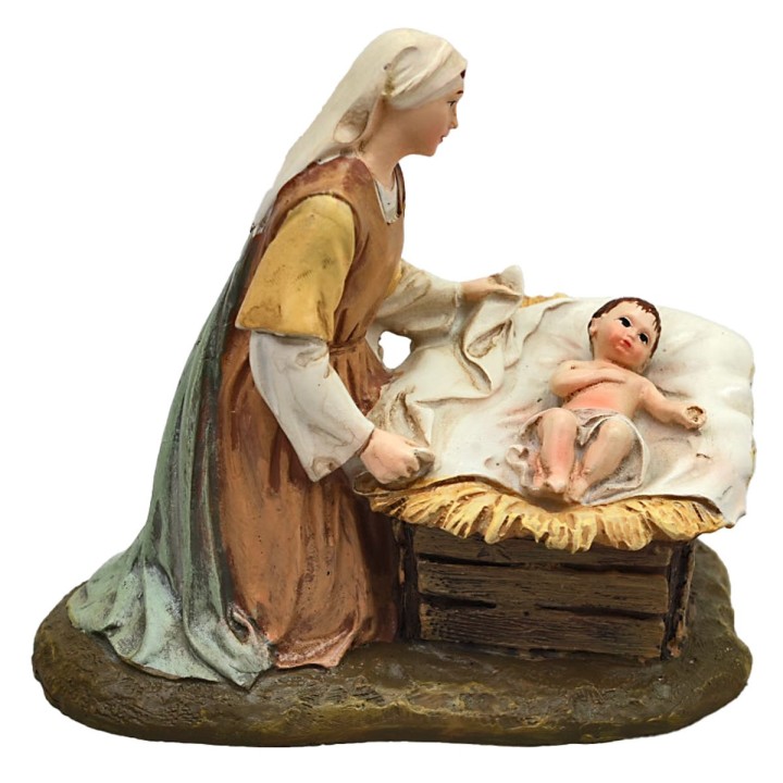 Set Natividad 3 figuras en resina serie 12 cm Martino Landi