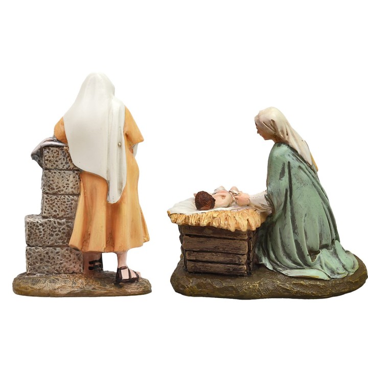 Set Natività 3 soggetti in resina serie cm 12 Martino Landi