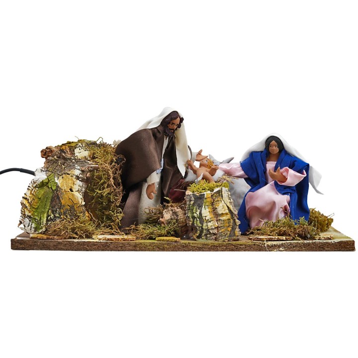 Nativity 15 cm in movement