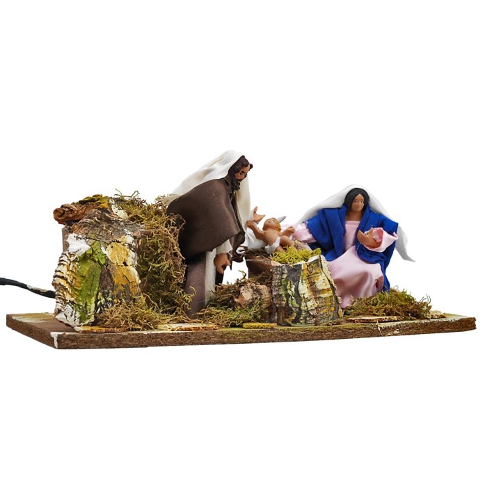 Natività 15 cm in movimento
