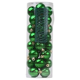 Set of 32 green balls ø 5 cm for Christmas tree