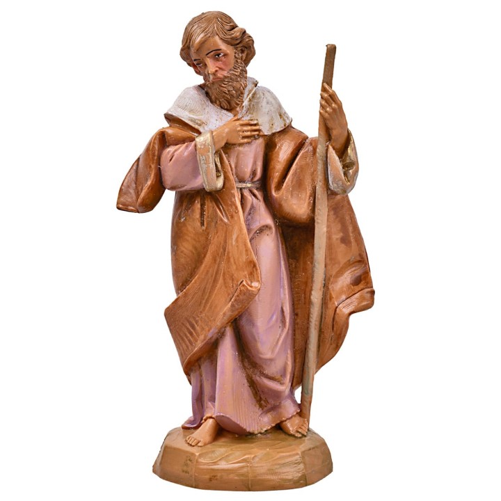 San Giuseppe con bastone 12 cm Fontanini