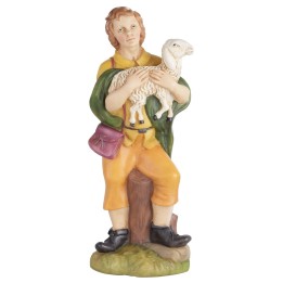 Shepherd with lamb 53 cm Euromarchi for outdoor use