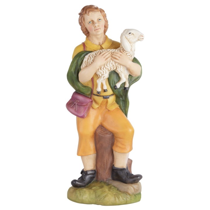 Pastore con agnello 53 cm Euromarchi da esterno
