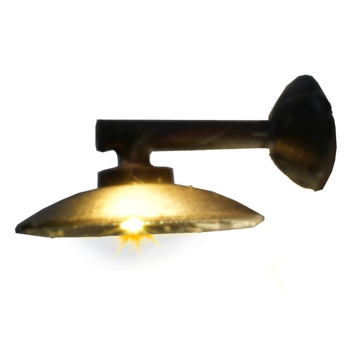 Linterna de pared 2,5 cm 12v