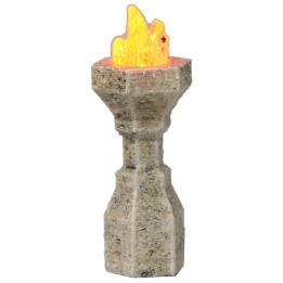 Braciere grande 6,8 cm con led tremolante 12 Volt