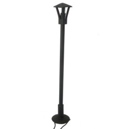 Lampione a terra cm 8 con microlampada 12v.